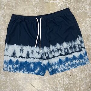 Huk Fishing Swim Trunks Men XXL Blue Board Shorts Performance Lined Outdoor‎